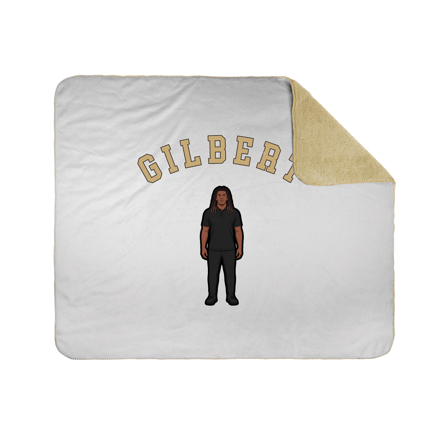 Throw Blanket — Shirsey Arch in White