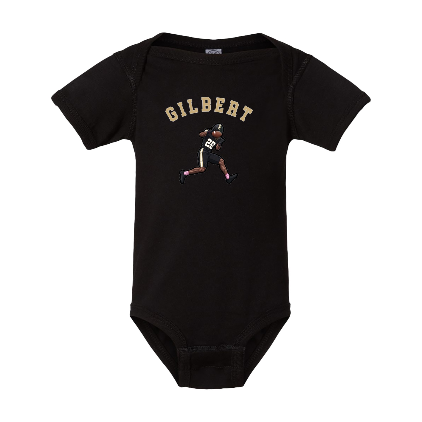 Baby Onesie — Shirsey Arch in Black
