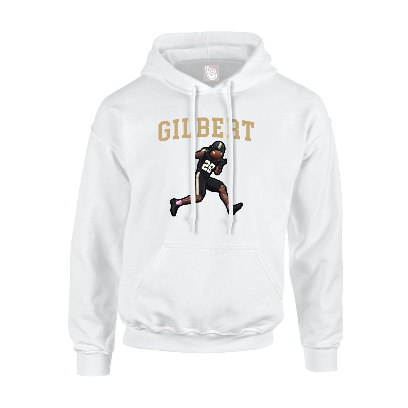 Hoodie — Shirsey in White