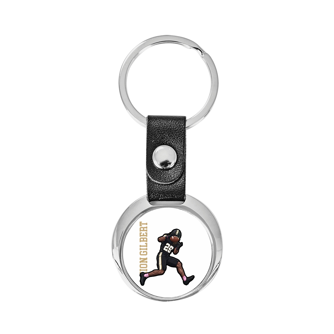 Key Chain — Name Vertical in Classic