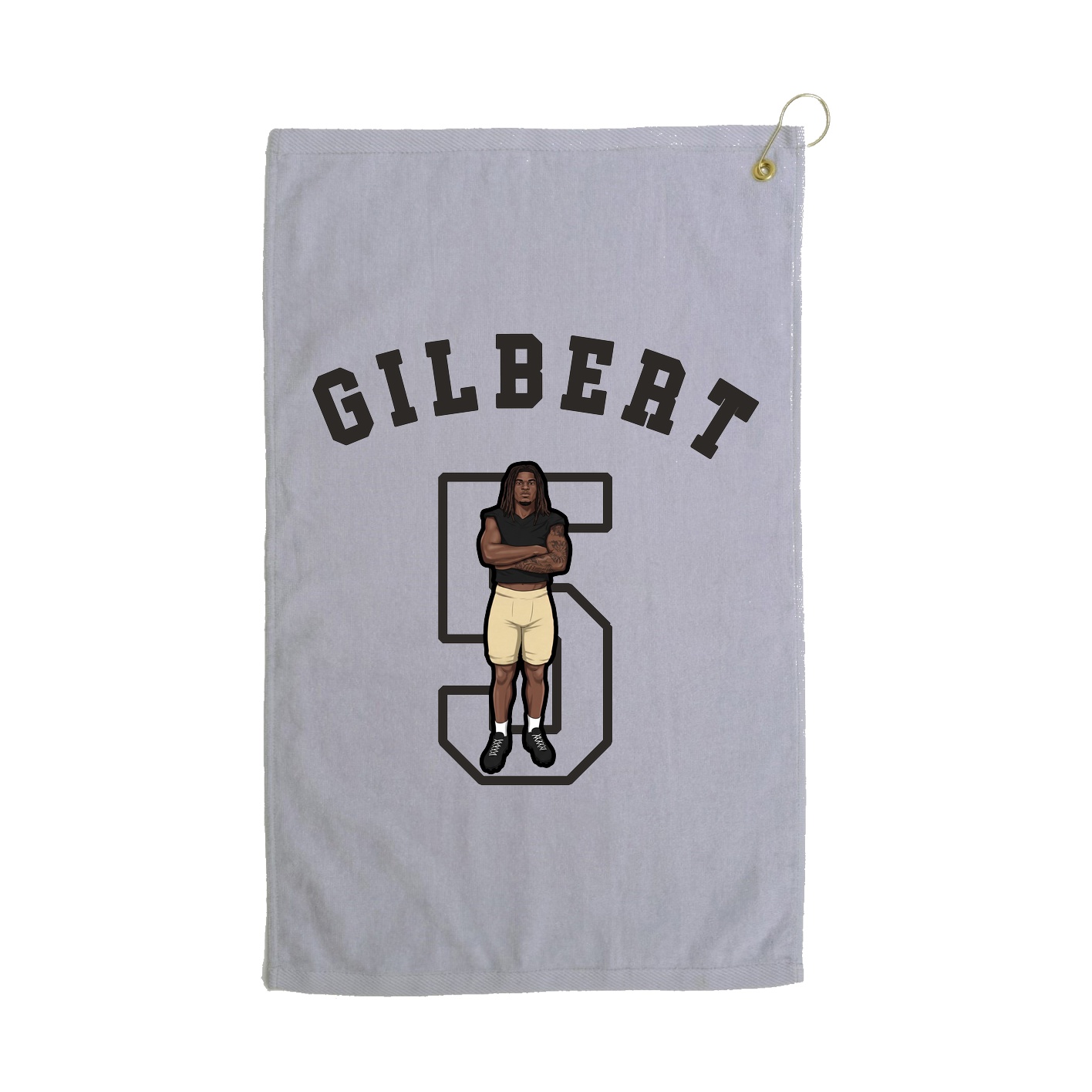 Golf Towel — Shirsey Arch in Grey