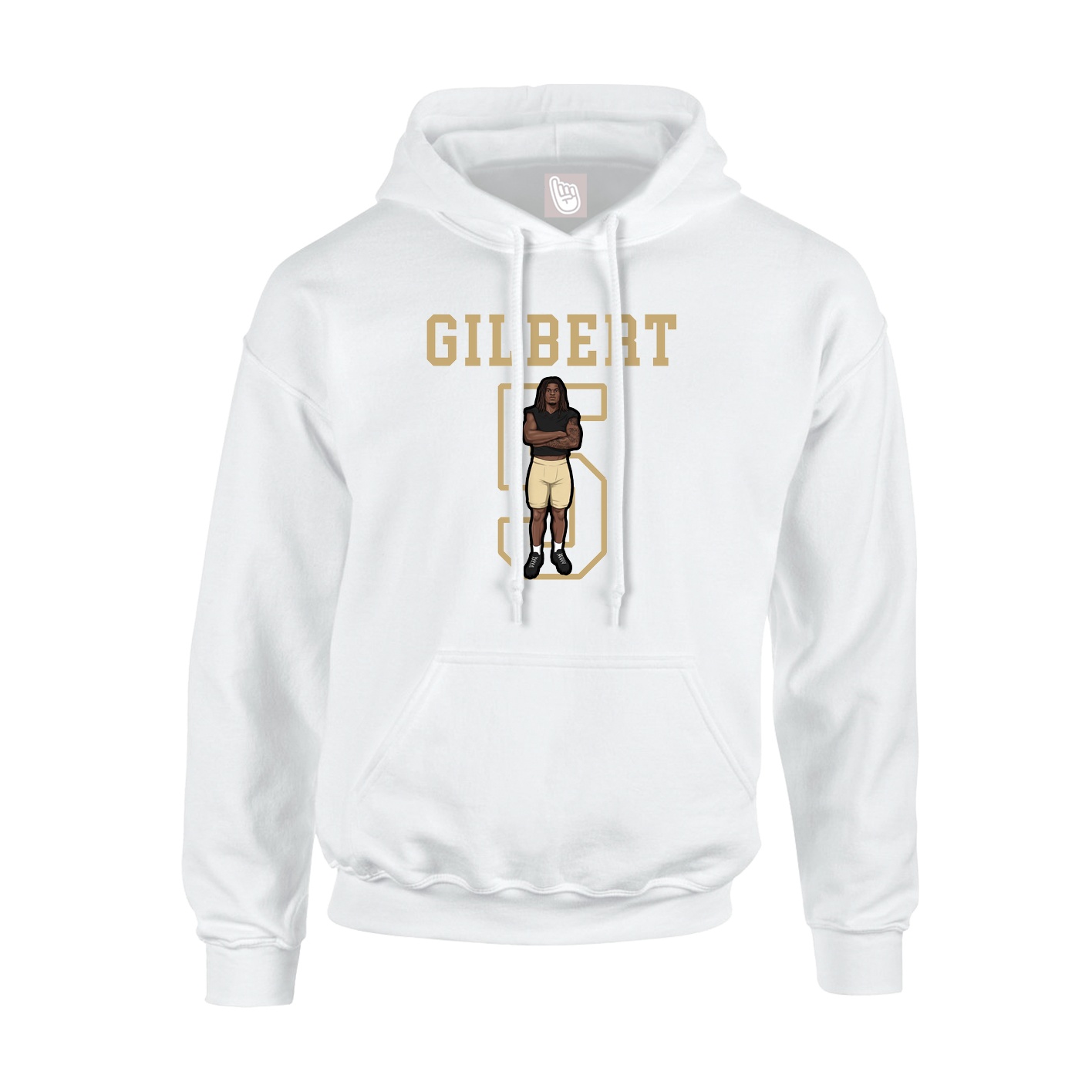 Youth Hoodie — Shirsey in White