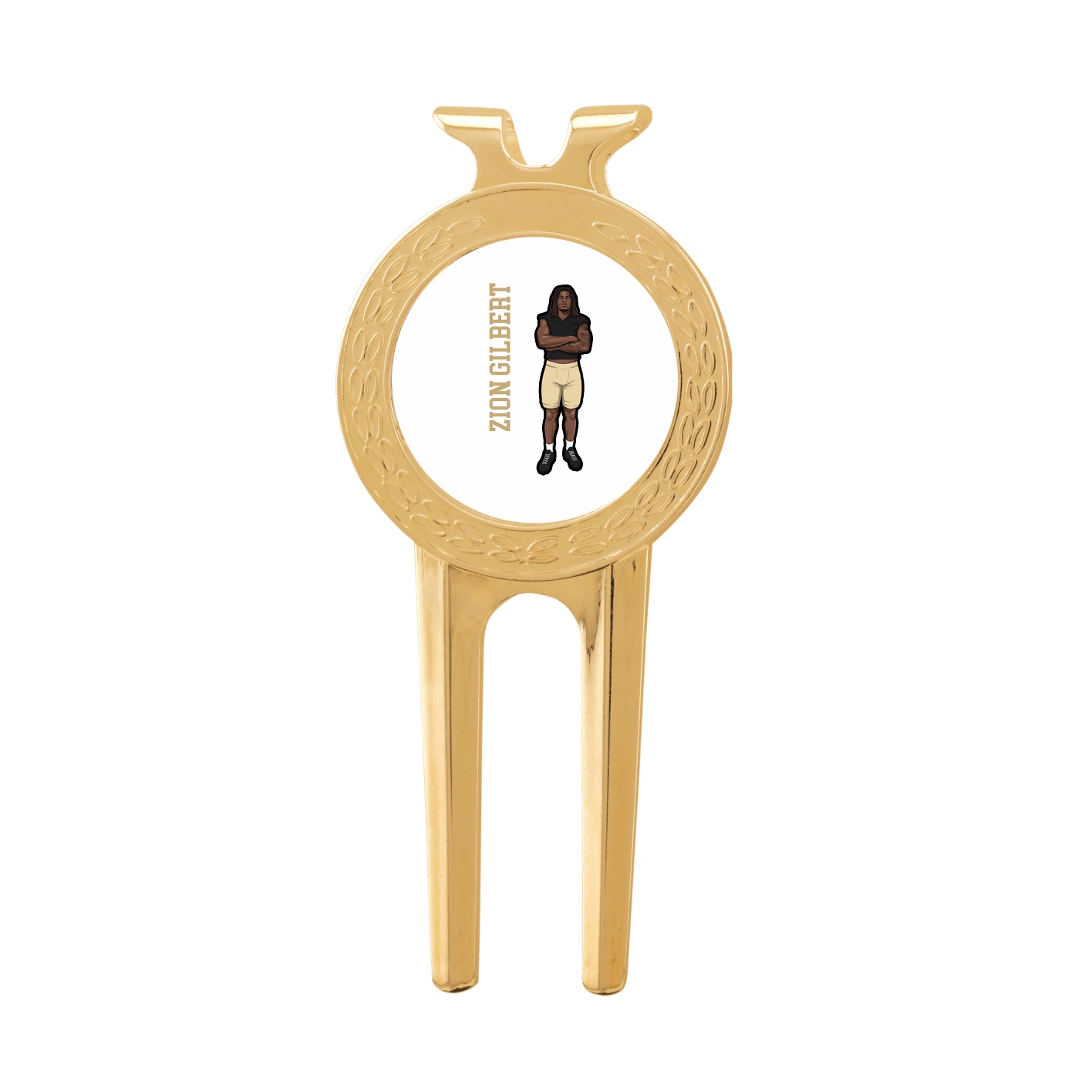 Divot Tool with Ball Marker — Name Vertical in Classic