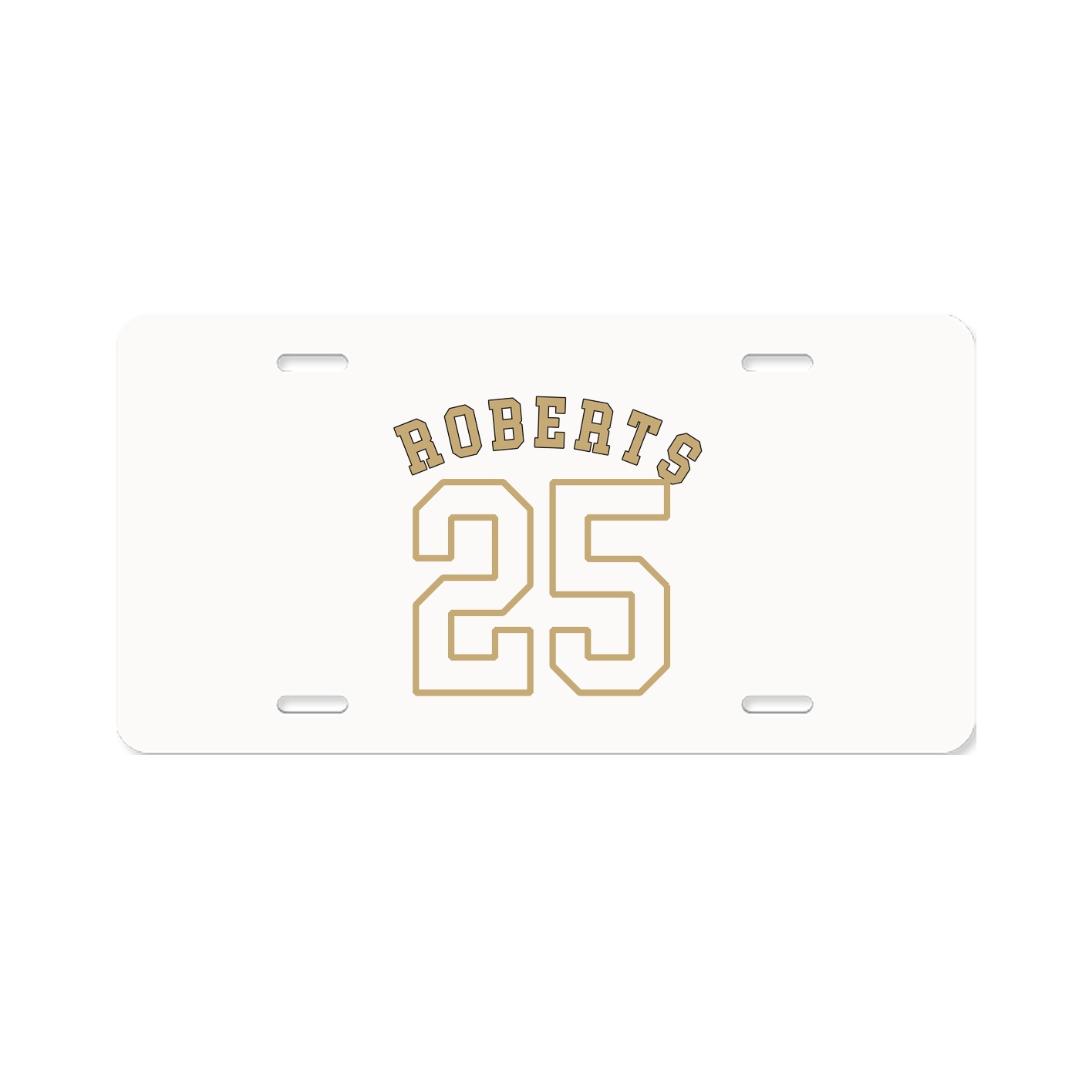 License Plate — Shirsey Arch in Classic