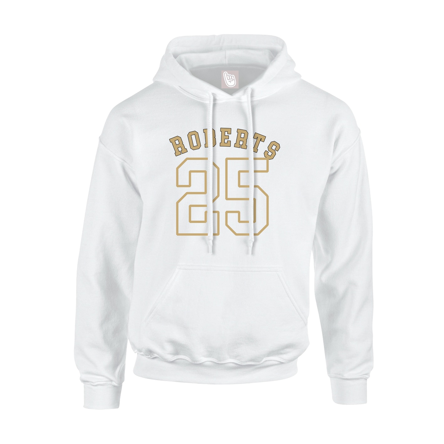 Hoodie — Shirsey Arch in White