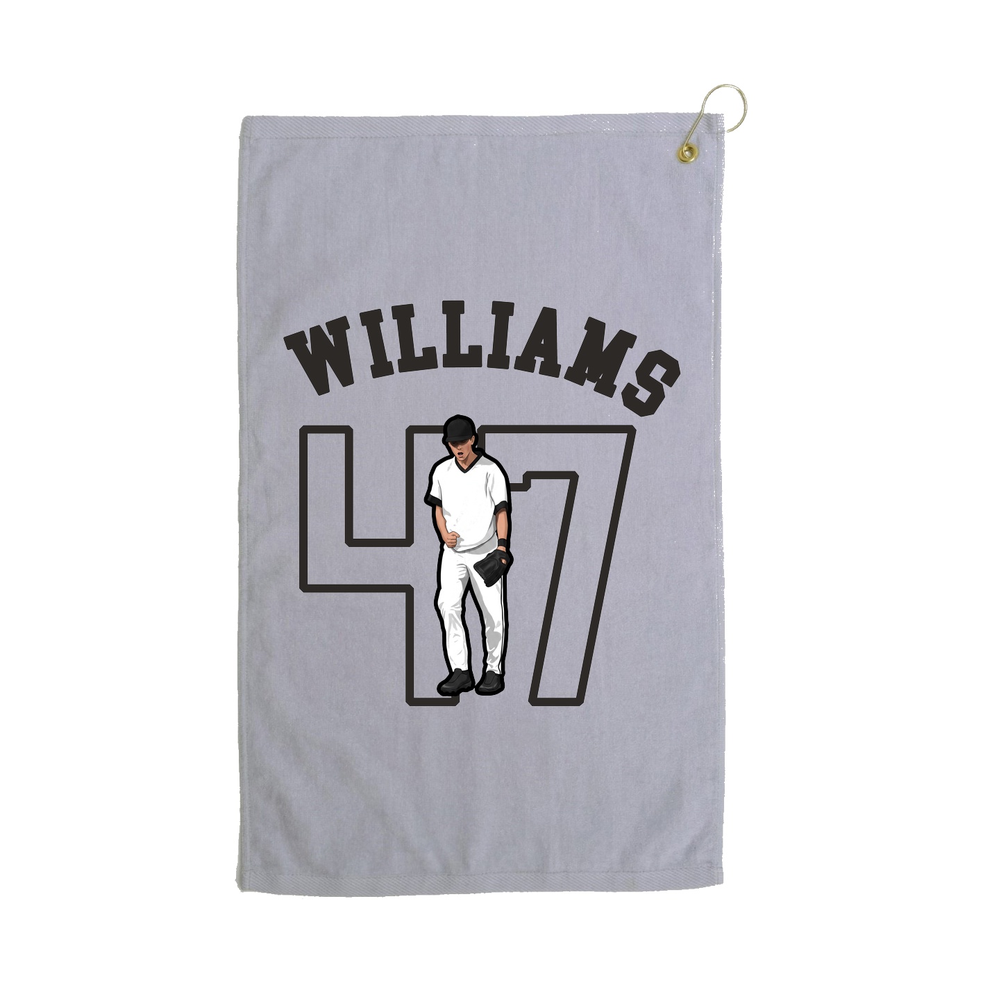 Golf Towel — Shirsey Arch in Grey