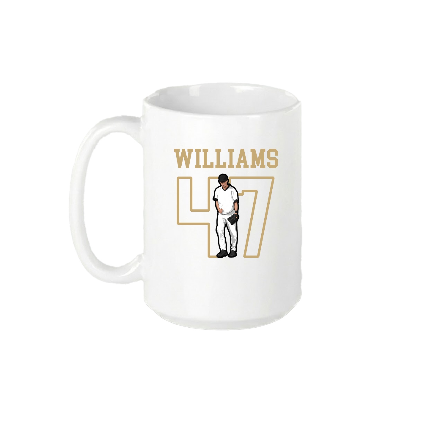 15oz Coffee Mug — Shirsey in White