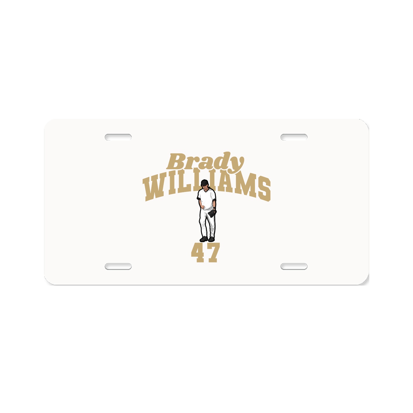 License Plate — Signature Arch in Classic