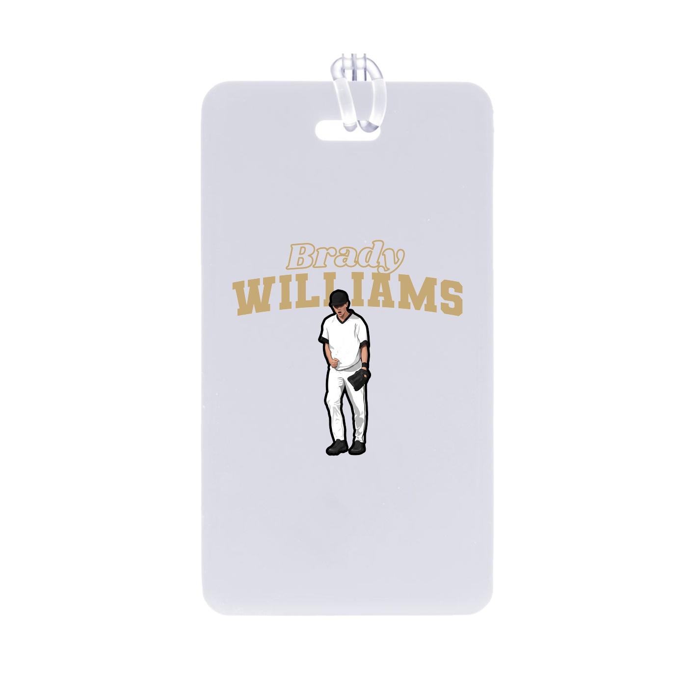Bag Tag — Name Arch in Classic