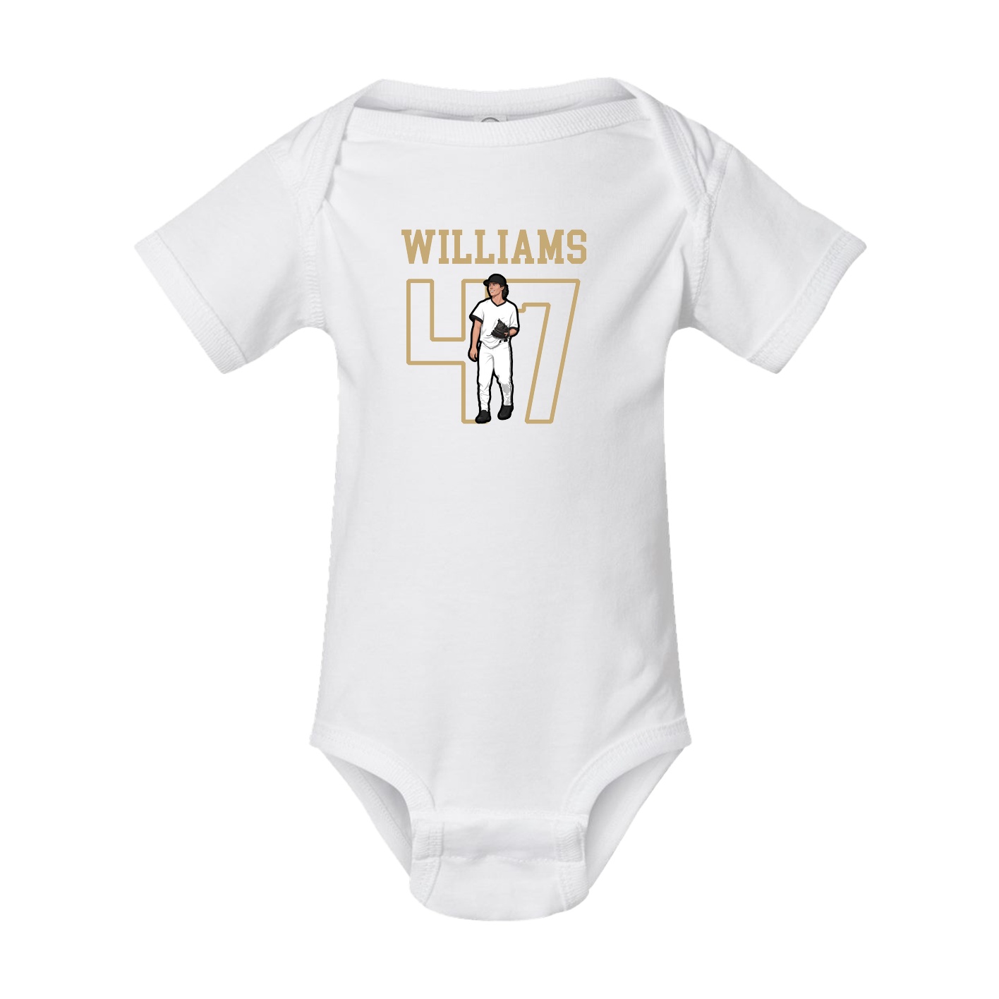 Baby Onesie — Shirsey in White