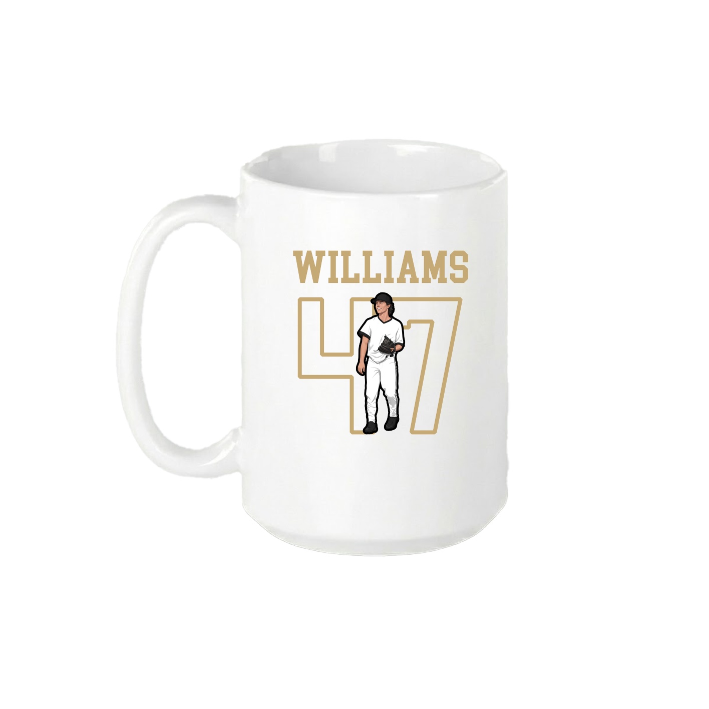 15oz Coffee Mug — Shirsey in White