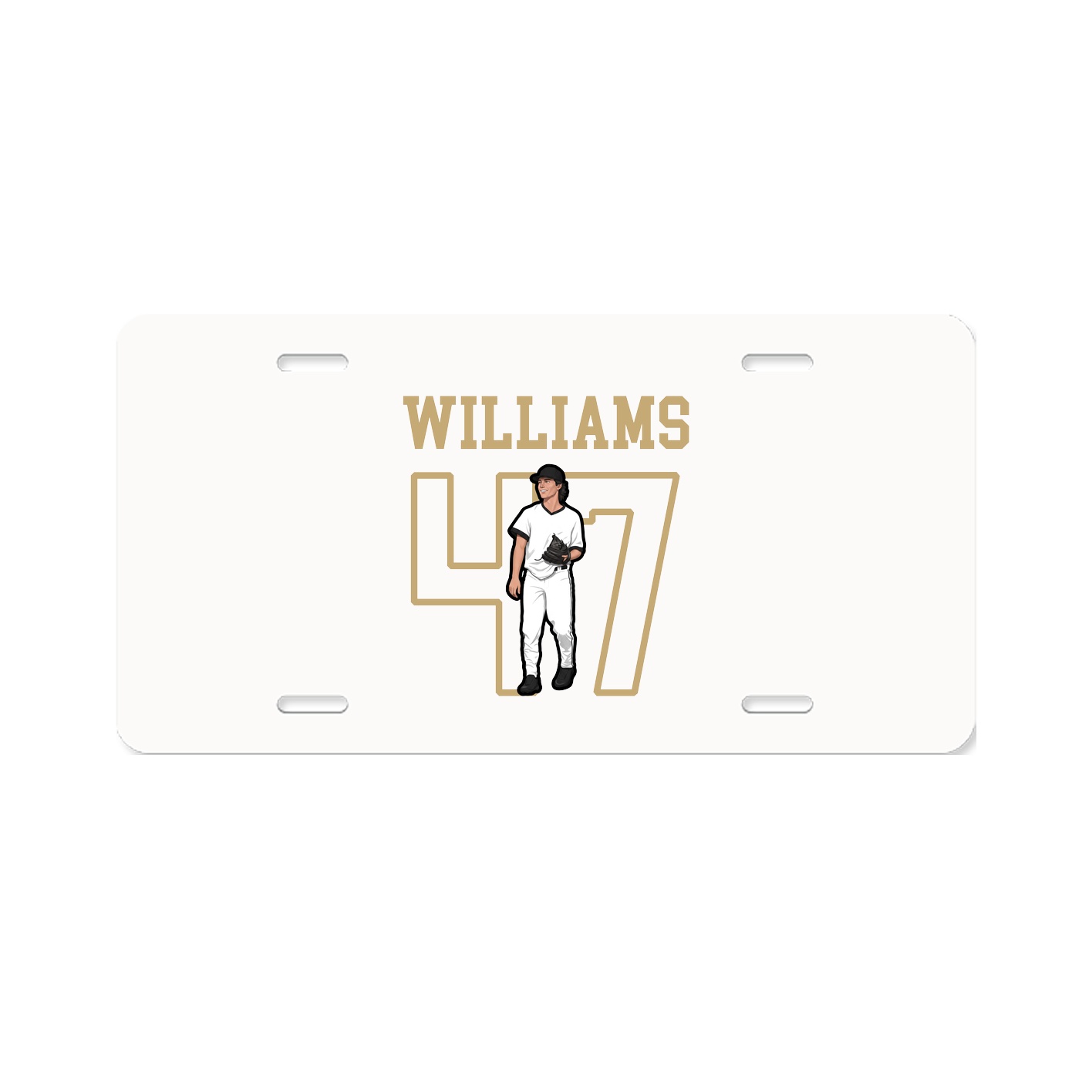 License Plate — Shirsey in Classic