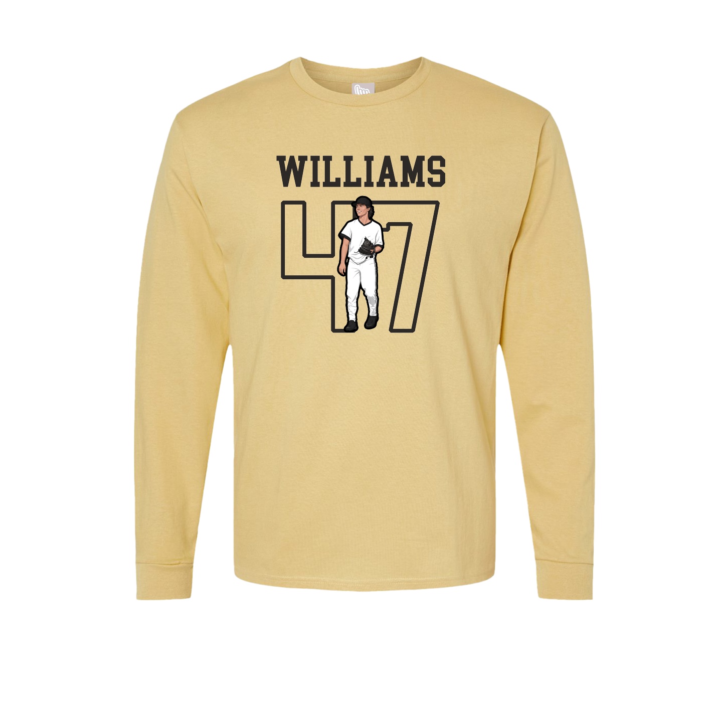 Long Sleeve Tee — Shirsey in Vegas Gold