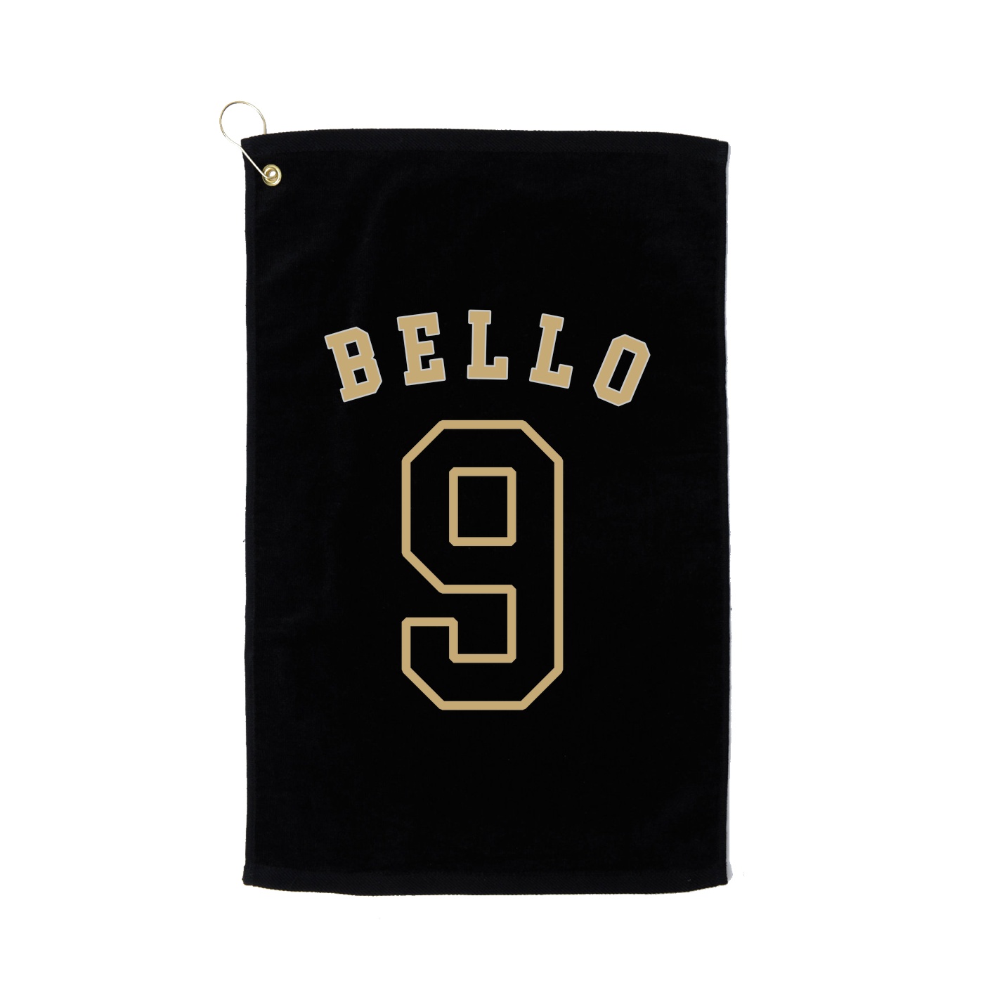 Golf Towel — Shirsey Arch in Black