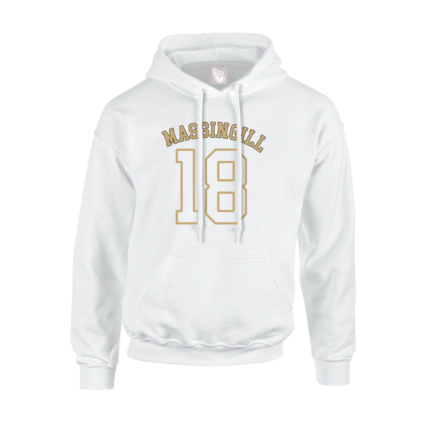 Hoodie — Shirsey Arch in White