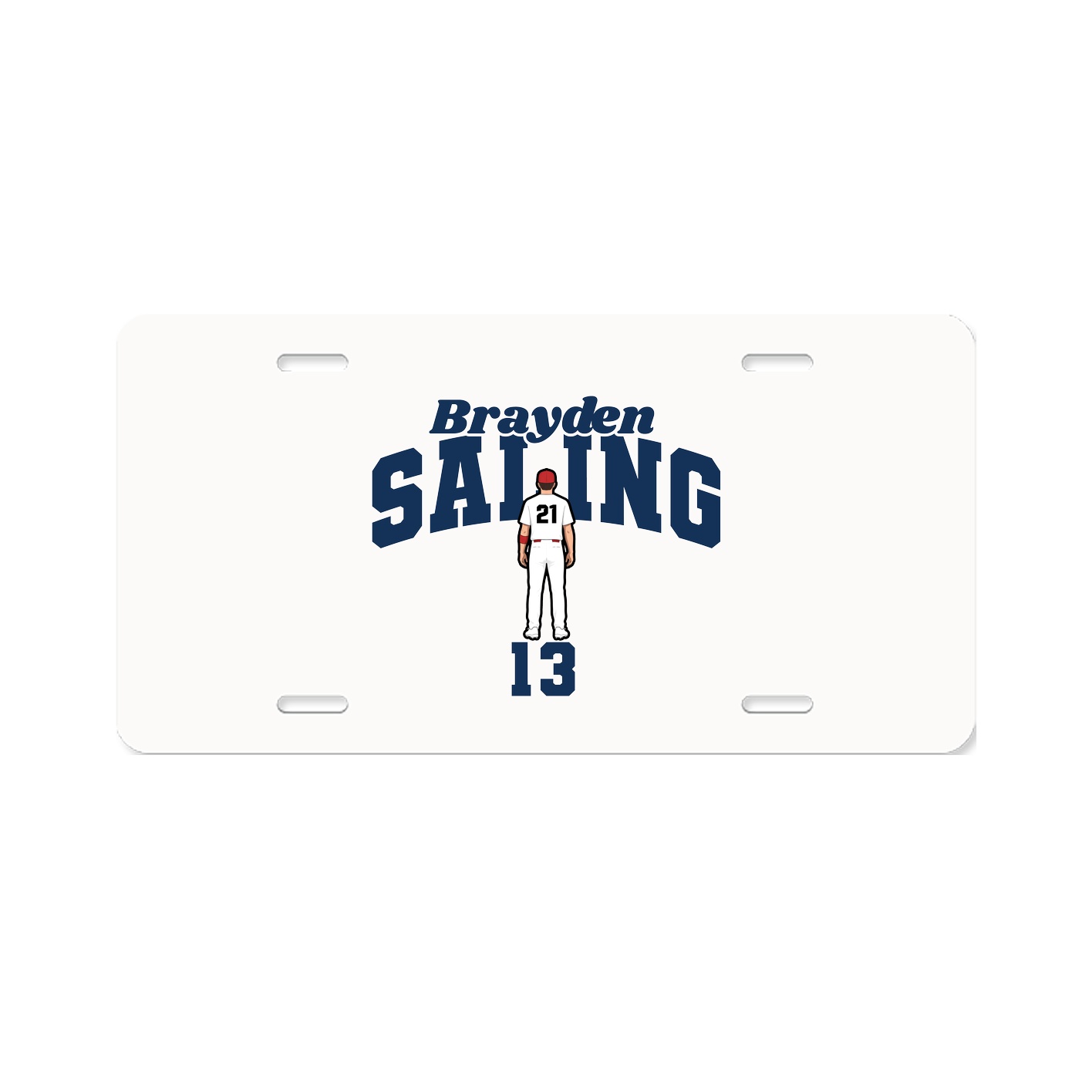 License Plate — Signature Arch in Classic