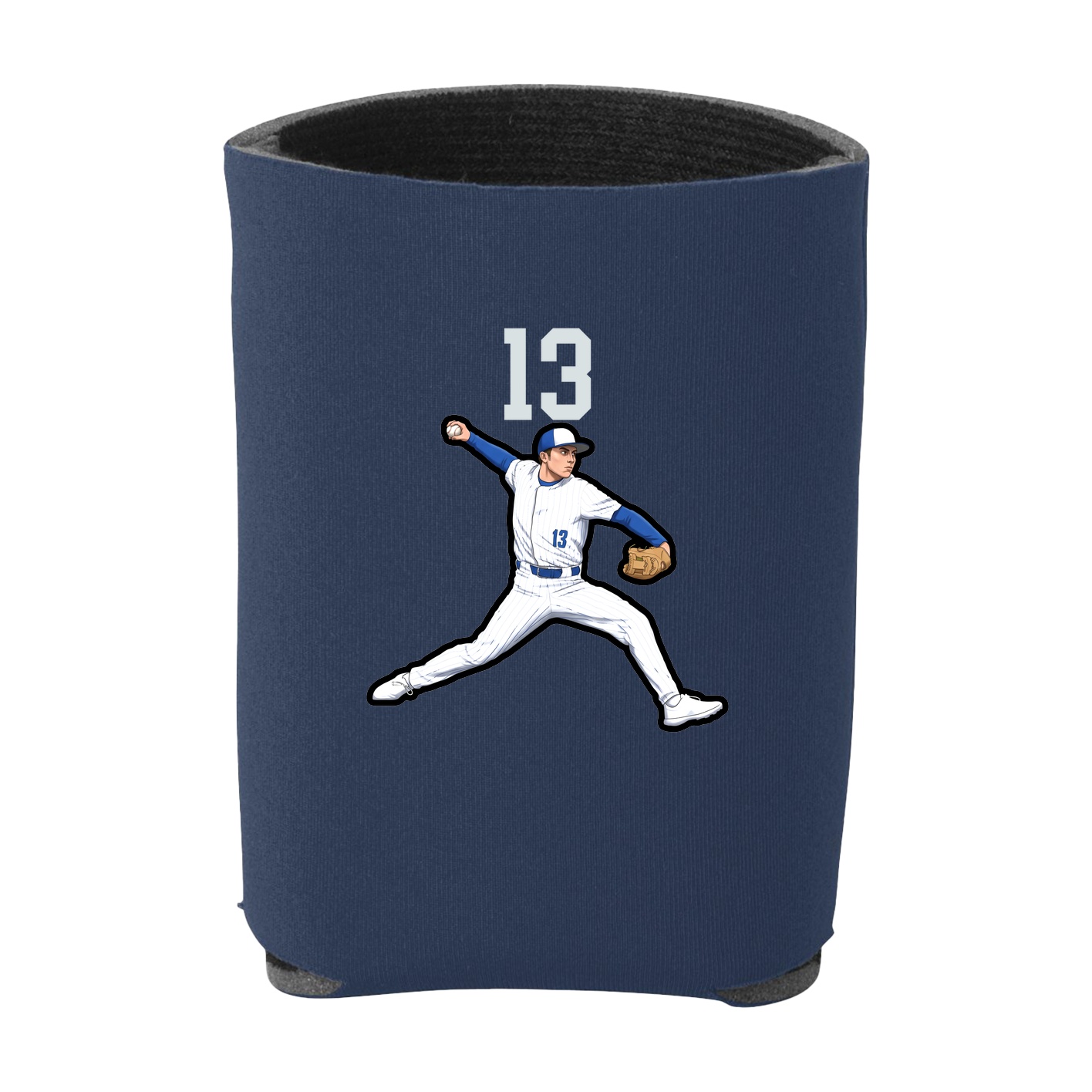 Can Holder — Number Top in Navy