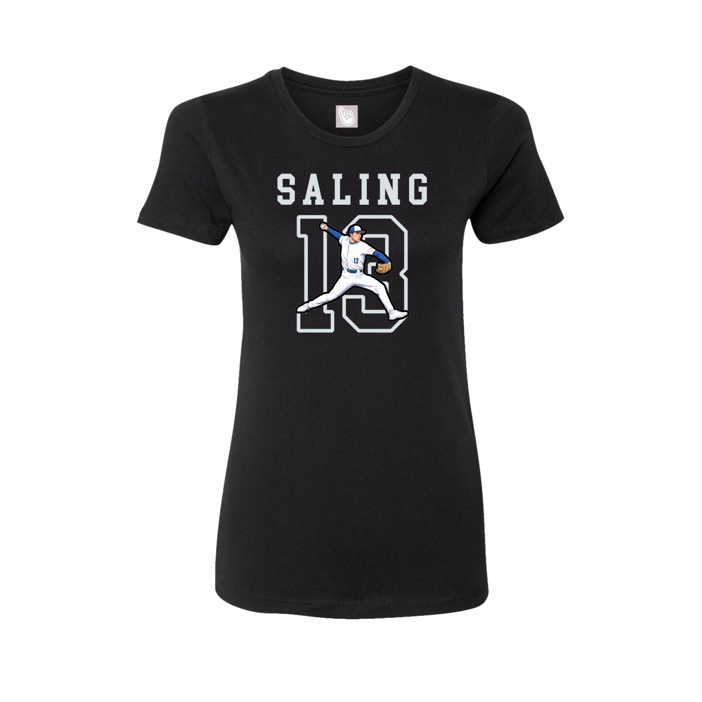 Fitted Women's Tee — Shirsey in Black