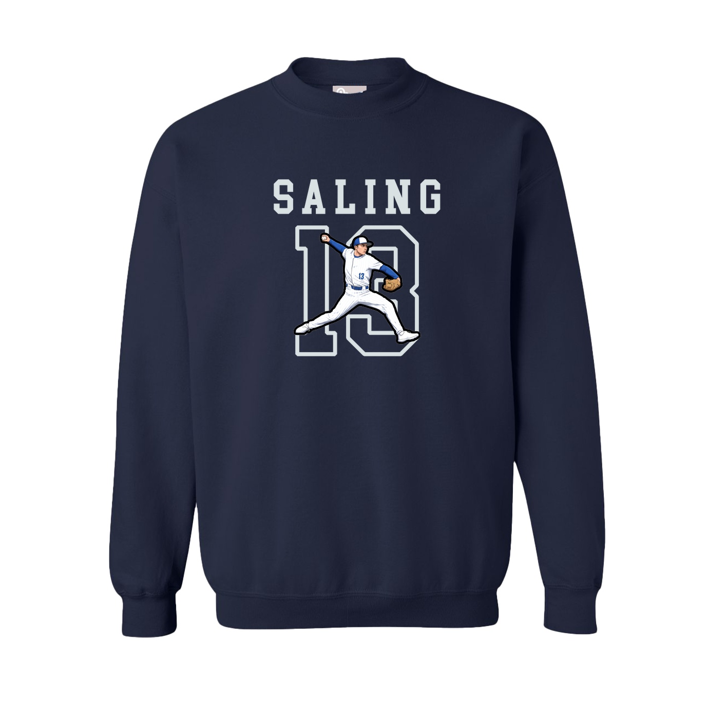 Fleece Crew — Shirsey in Navy
