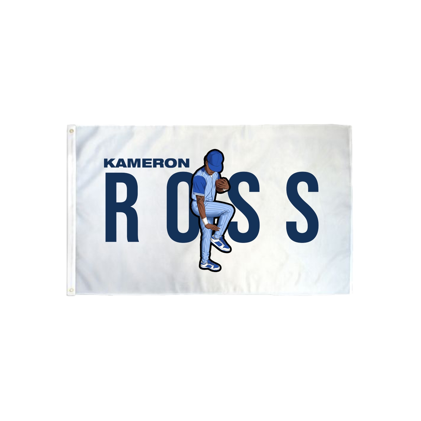 3x5 Flag — Player Name in Classic