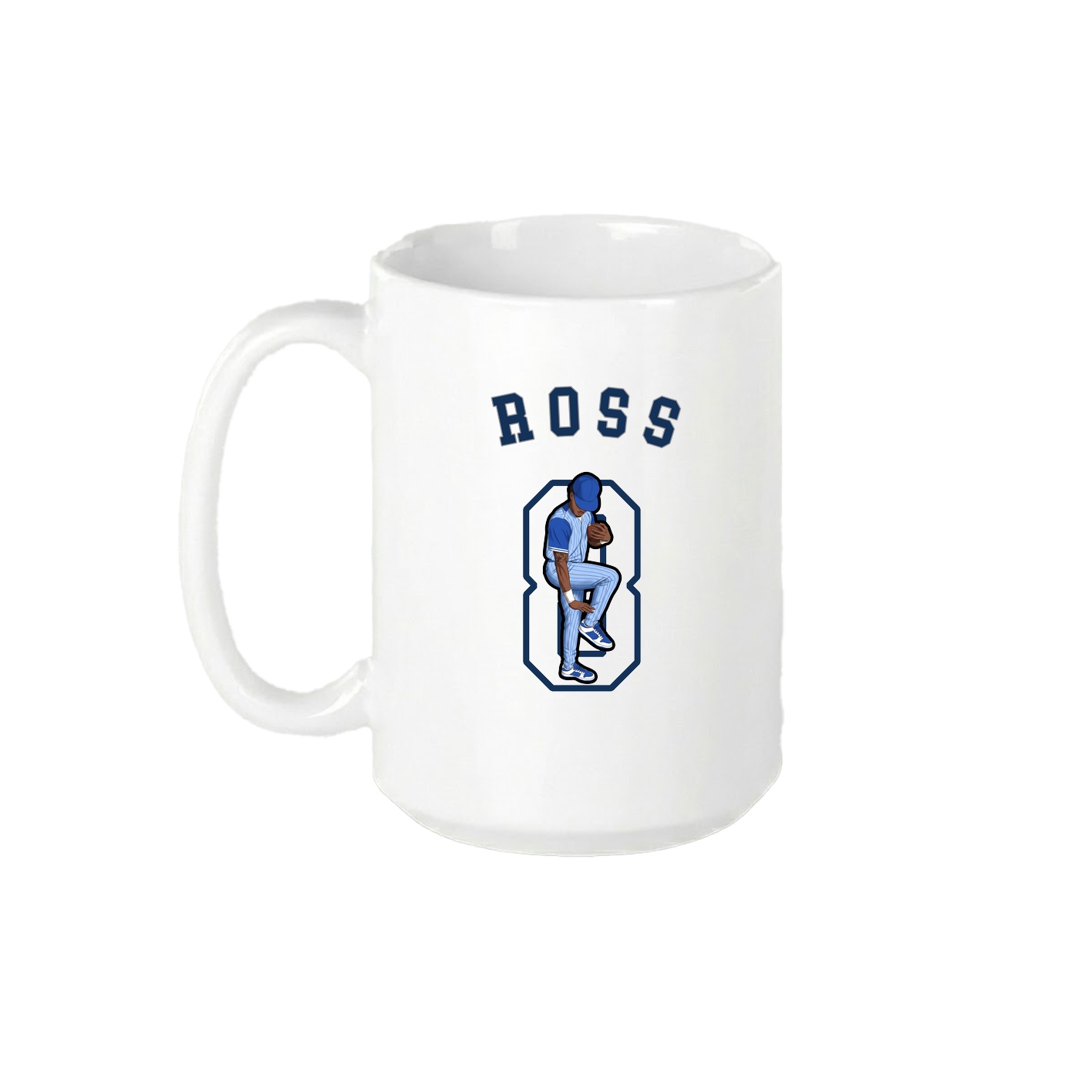 15oz Coffee Mug — Shirsey Arch in White