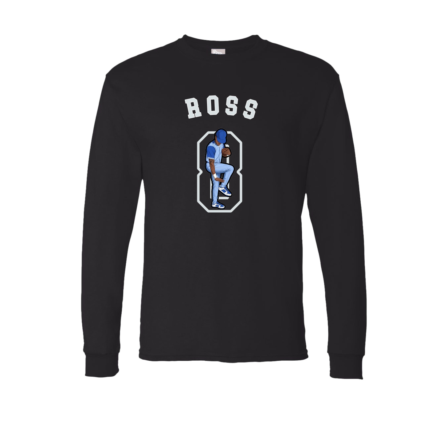 Long Sleeve Tee — Shirsey Arch in Black