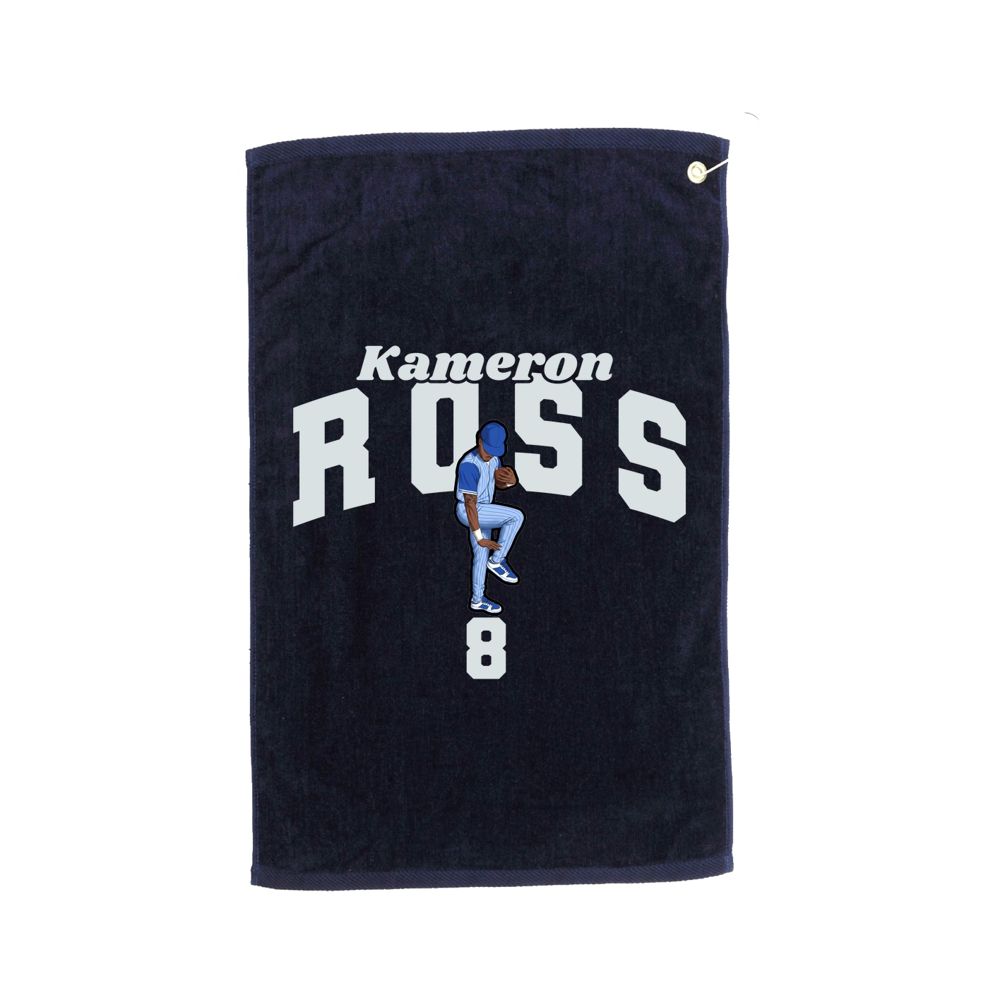 Golf Towel — Signature Arch in Navy