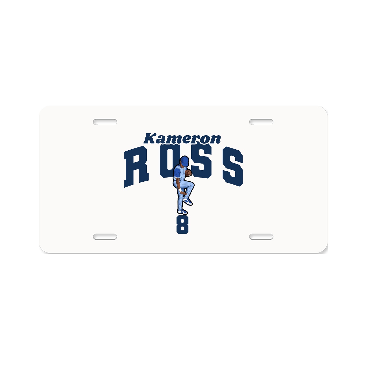 License Plate — Signature Arch in Classic