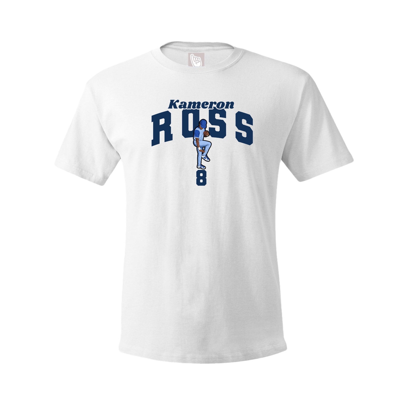 Youth Tee — Signature Arch in White
