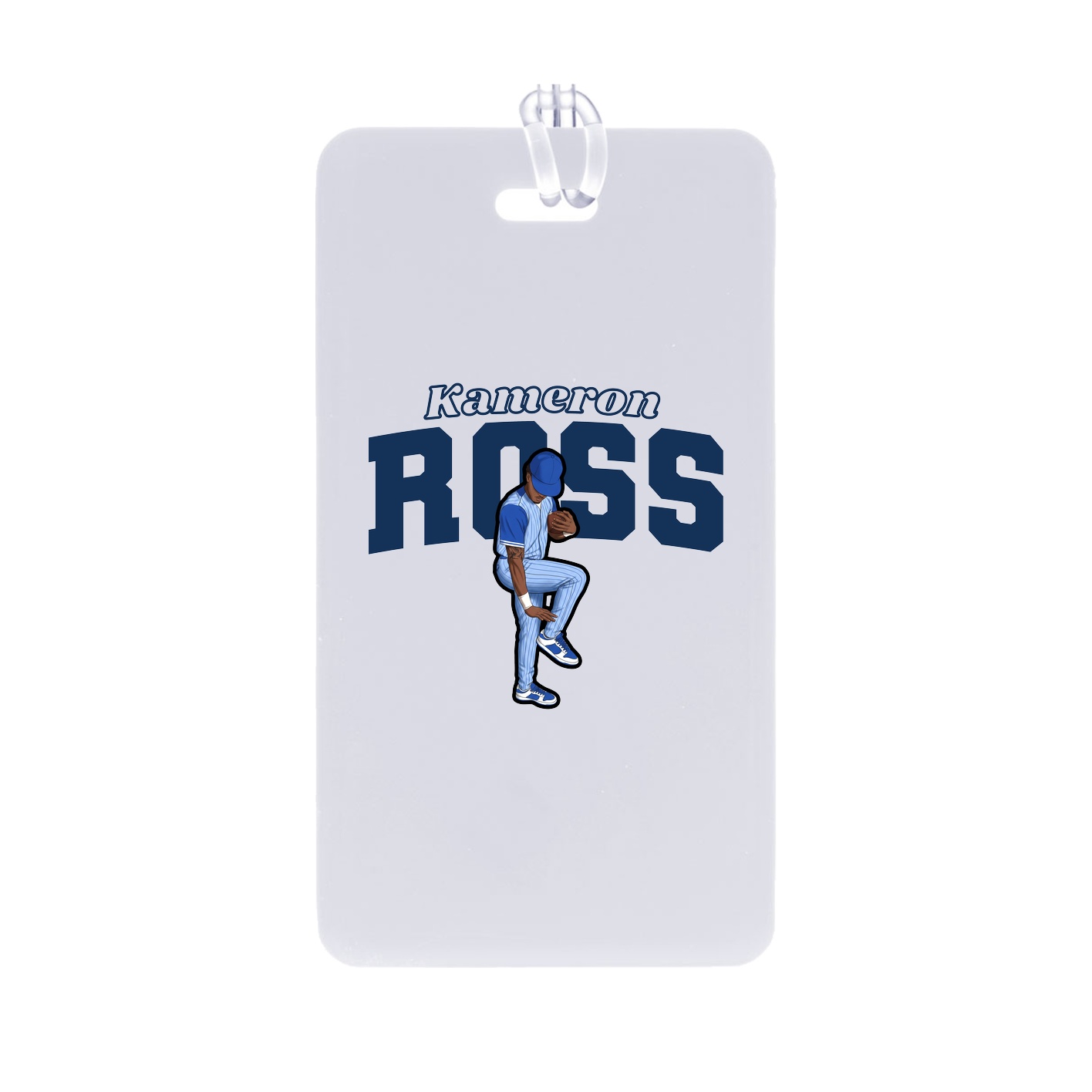 Bag Tag — Name Arch in Classic