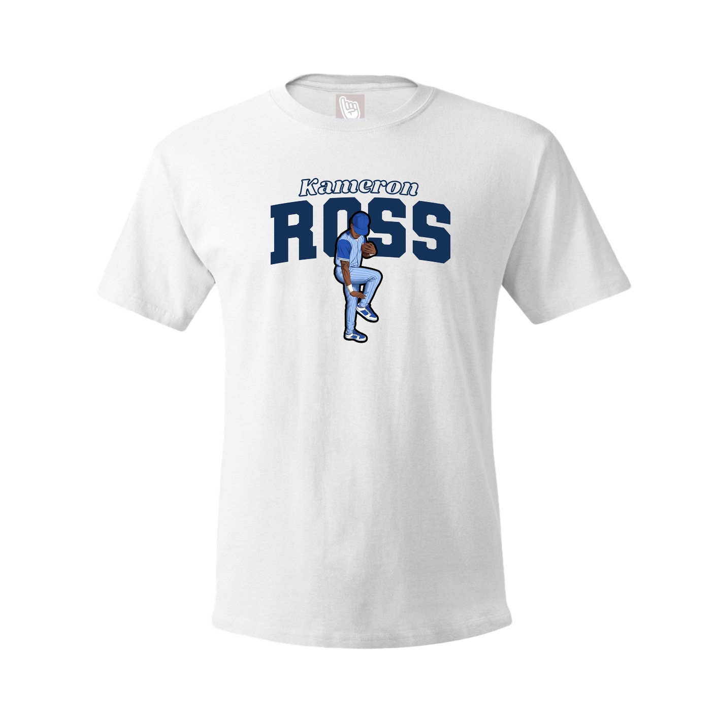 Tee — Name Arch in White