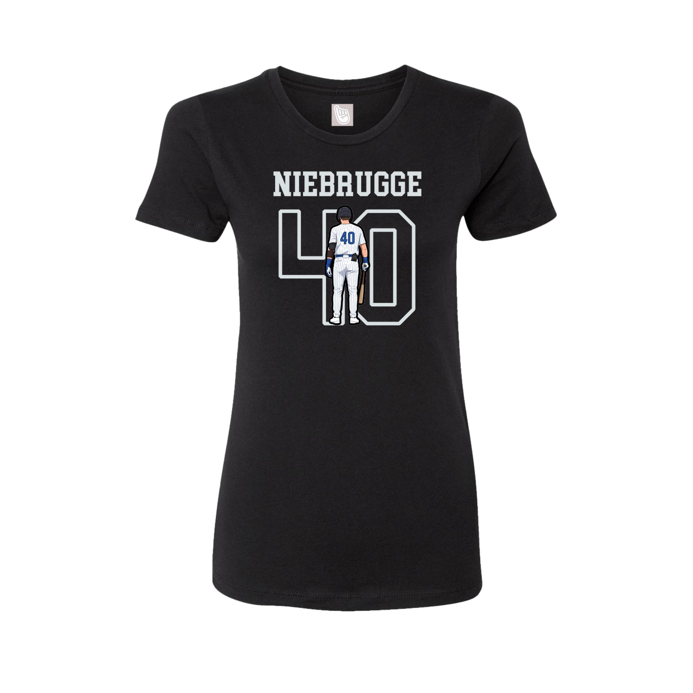 Fitted Women's Tee — Shirsey in Black