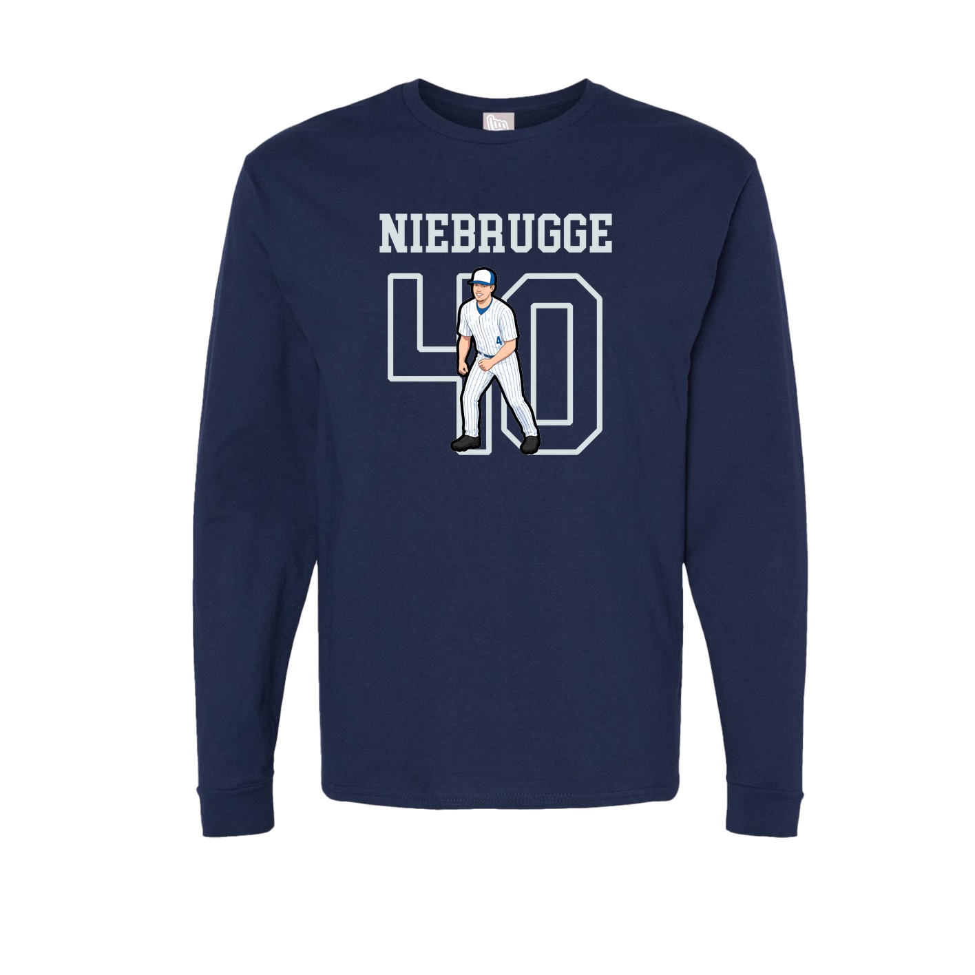 Long Sleeve Tee — Shirsey in Navy