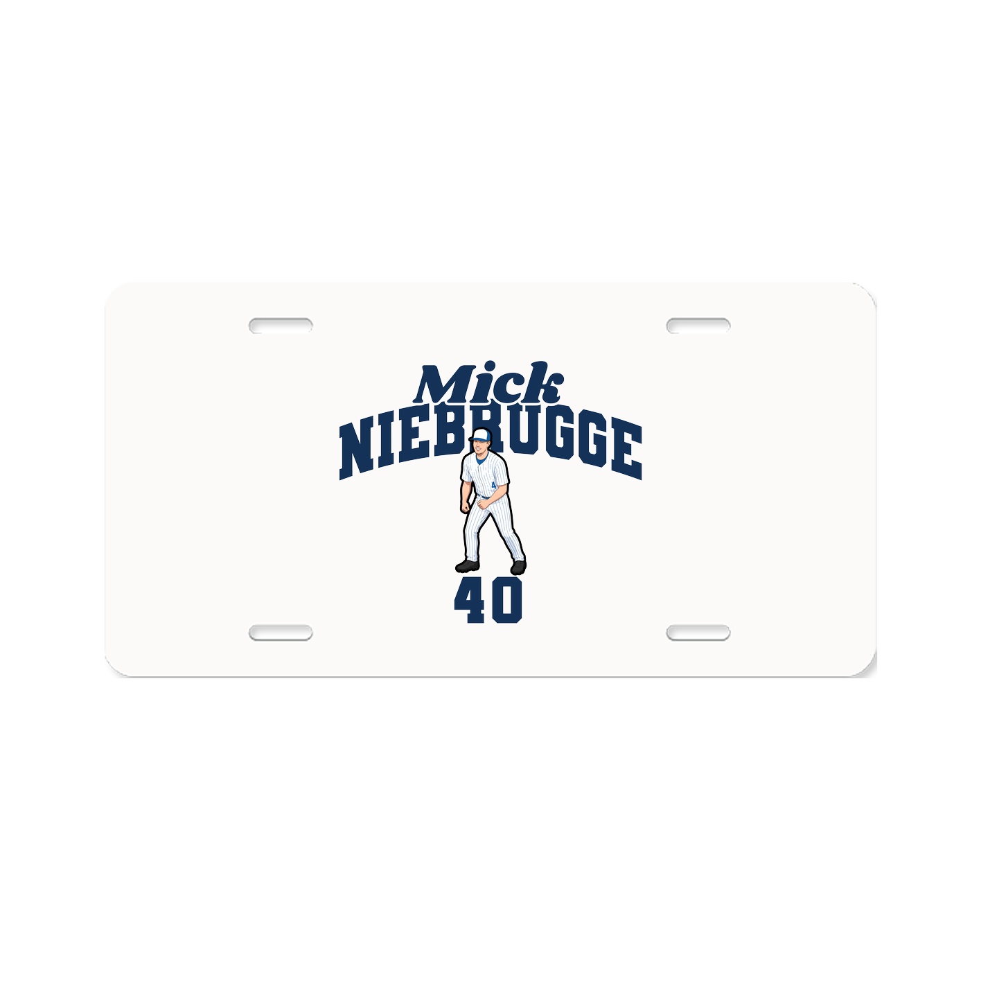 License Plate — Signature Arch in Classic