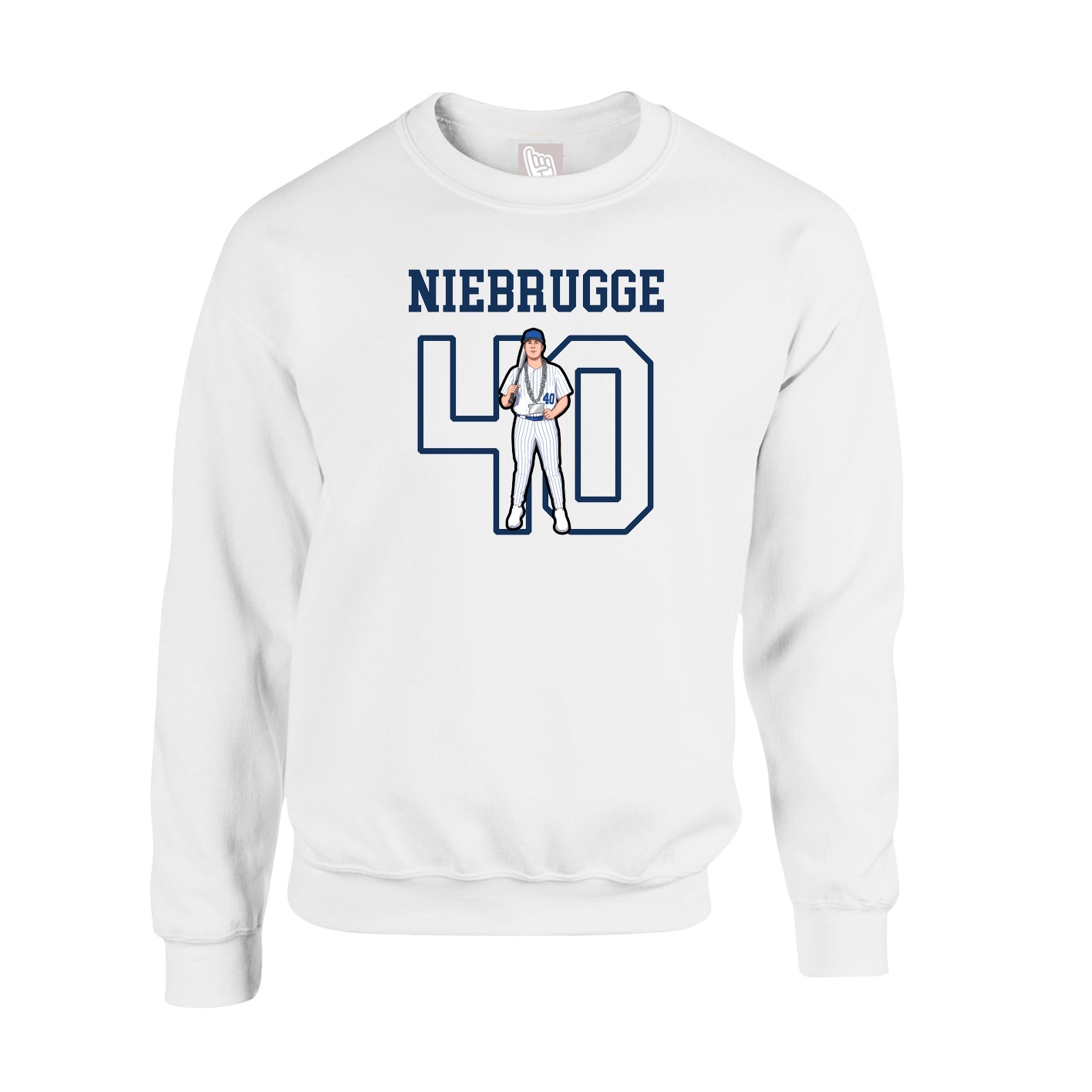 Fleece Crew — Shirsey in White