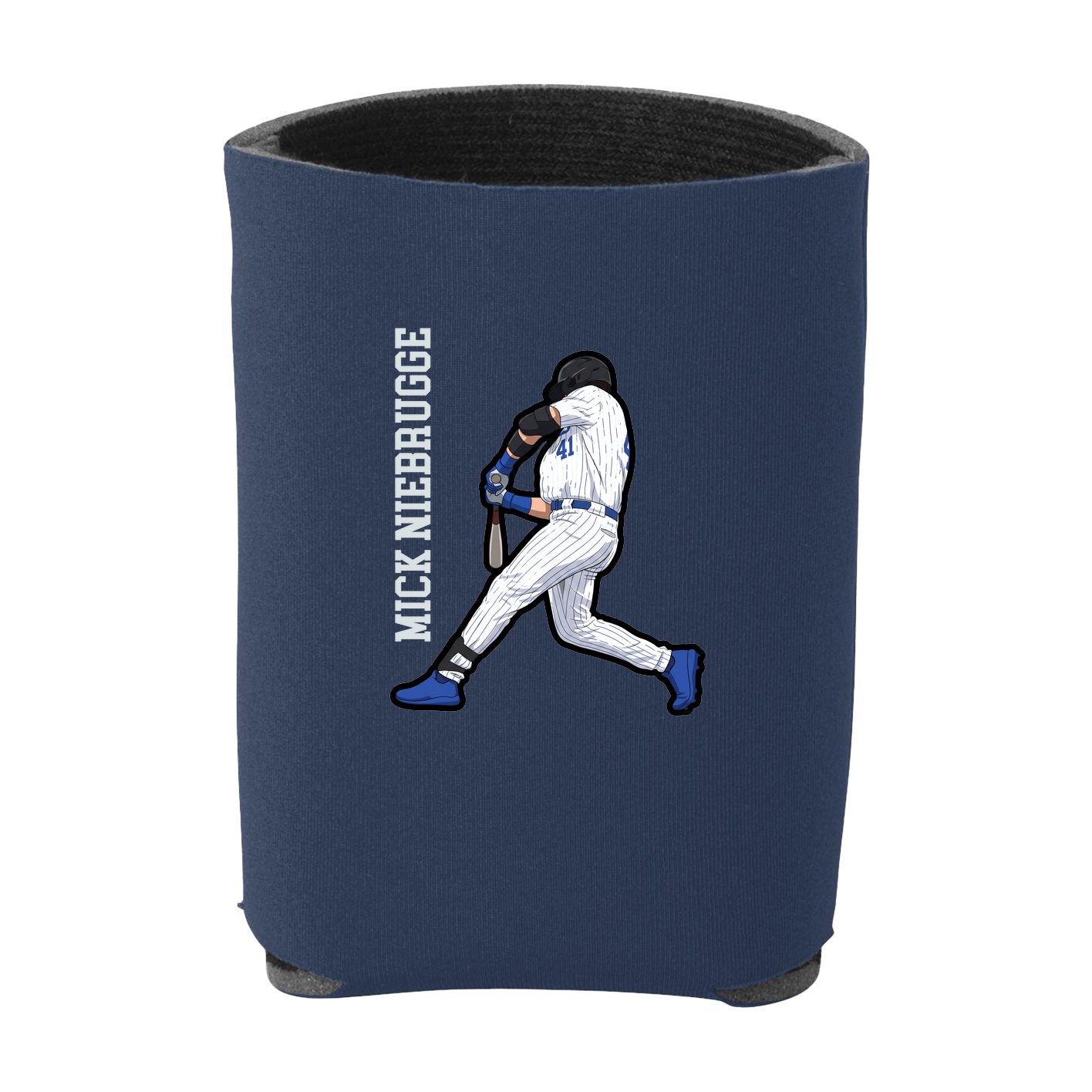 Can Holder — Name Vertical in Navy