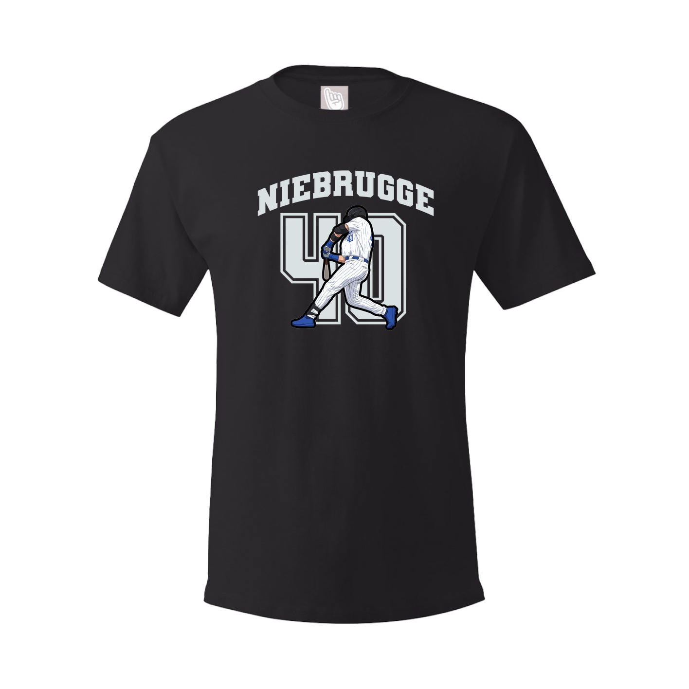 Youth Tee — Number in Black