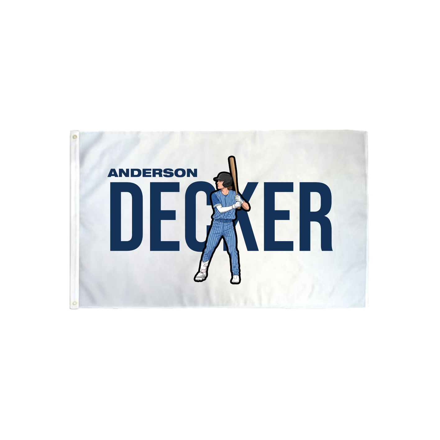 3x5 Flag — Player Name in Classic
