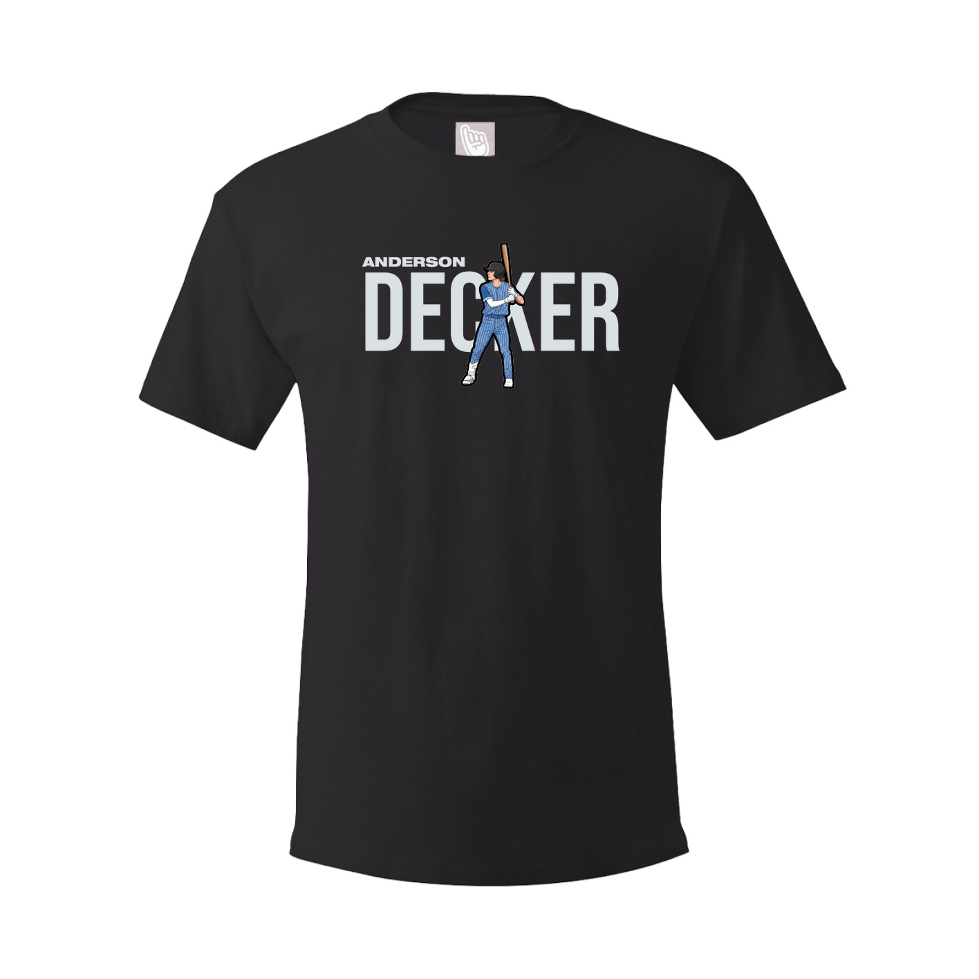 Tee — Player Name in Black