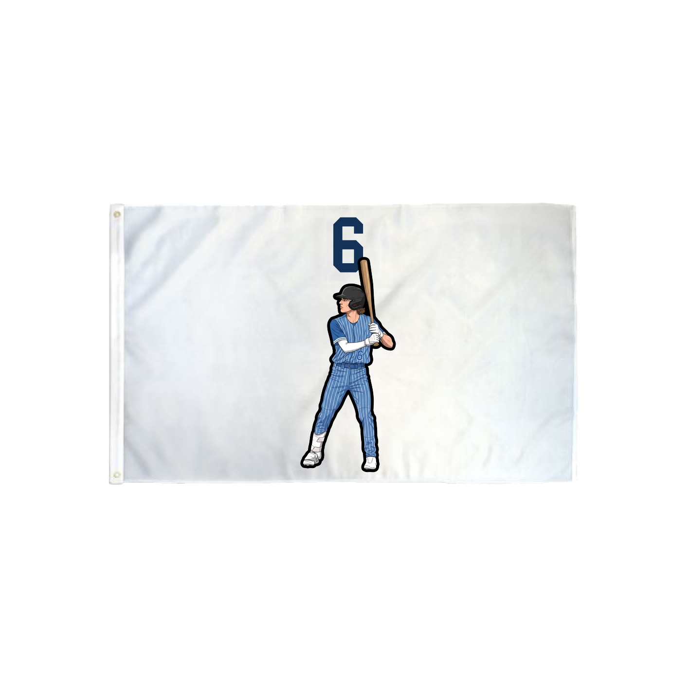 3x5 Flag — Number Top in Classic