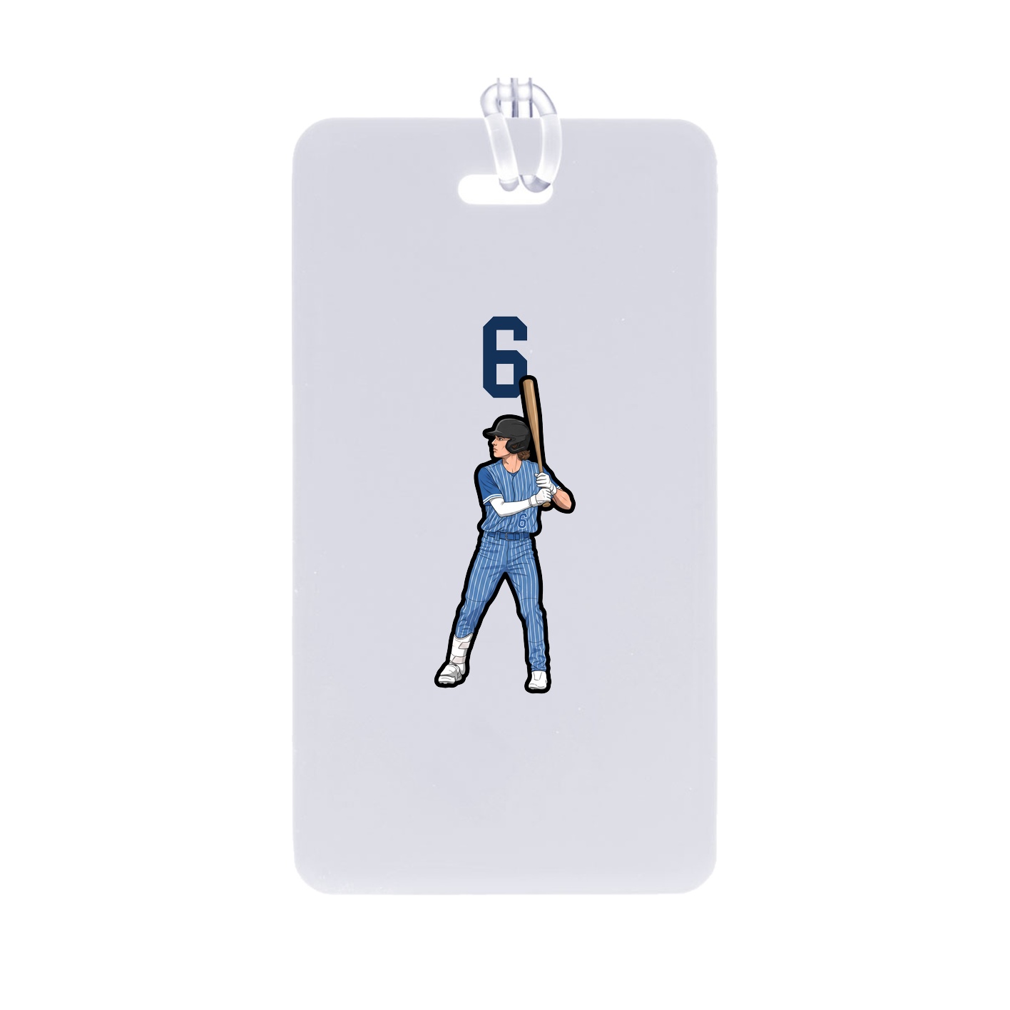 Bag Tag — Number Top in Classic