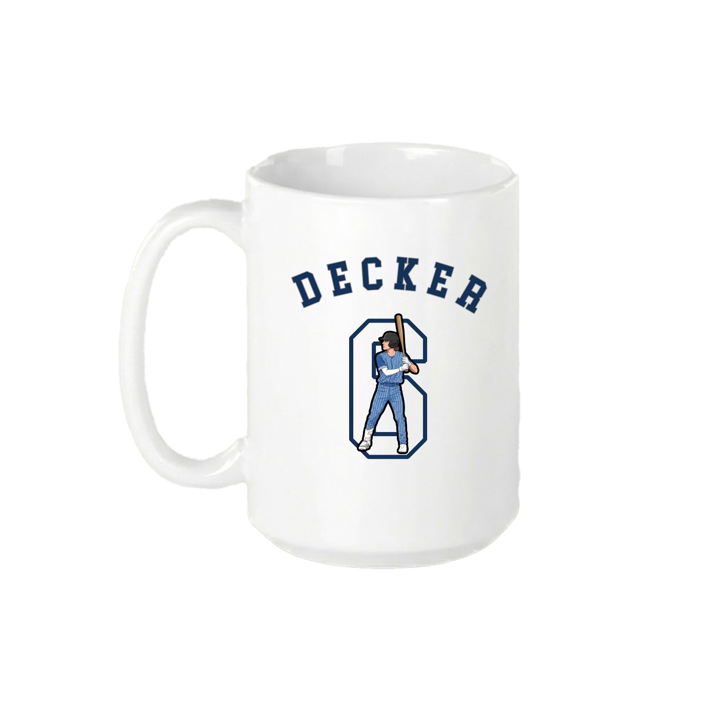 15oz Coffee Mug — Shirsey Arch in White