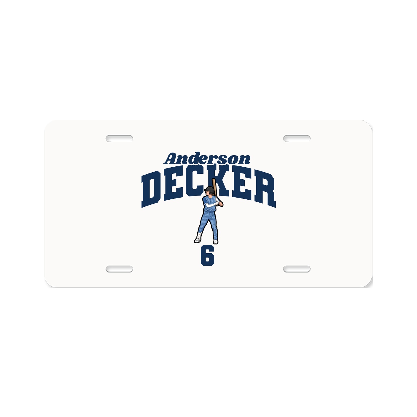 License Plate — Signature Arch in Classic