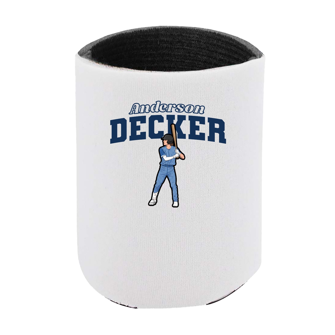 Can Holder — Name Arch in White