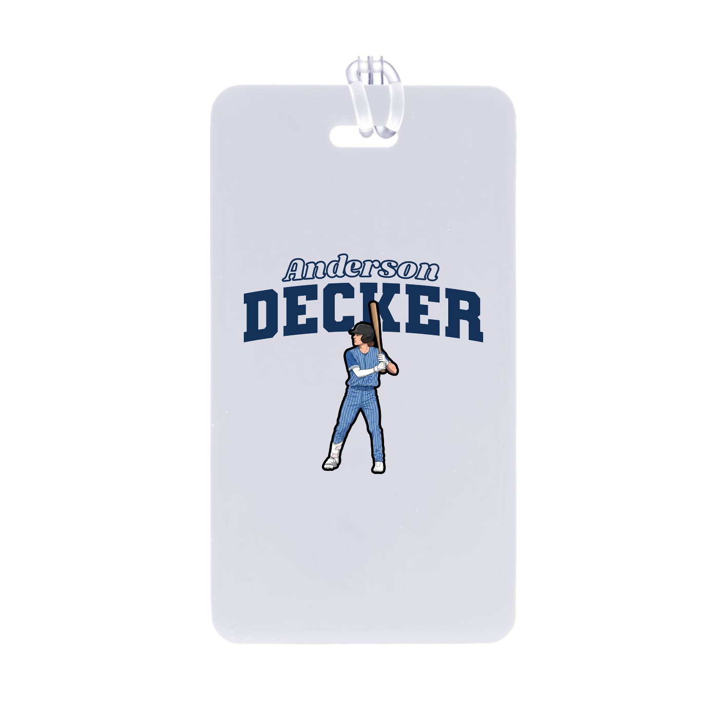 Bag Tag — Name Arch in Classic