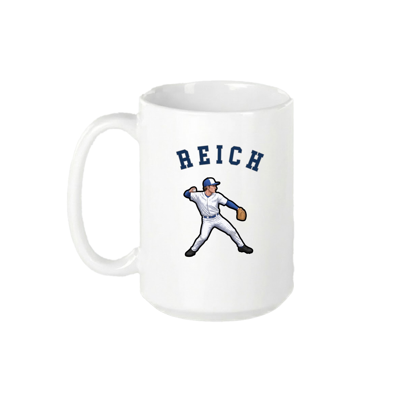 15oz Coffee Mug — Shirsey Arch in White