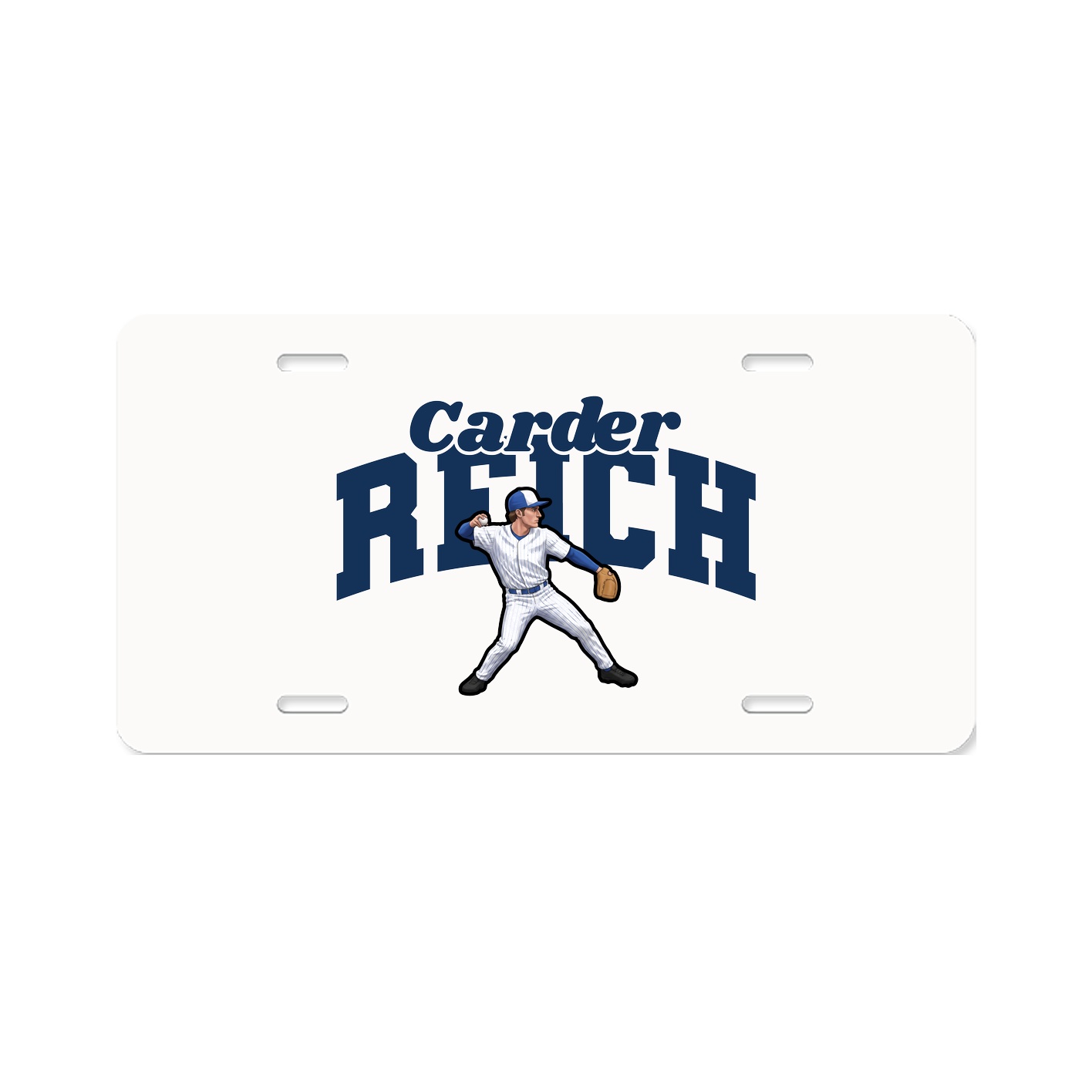 License Plate — Signature Arch in Classic