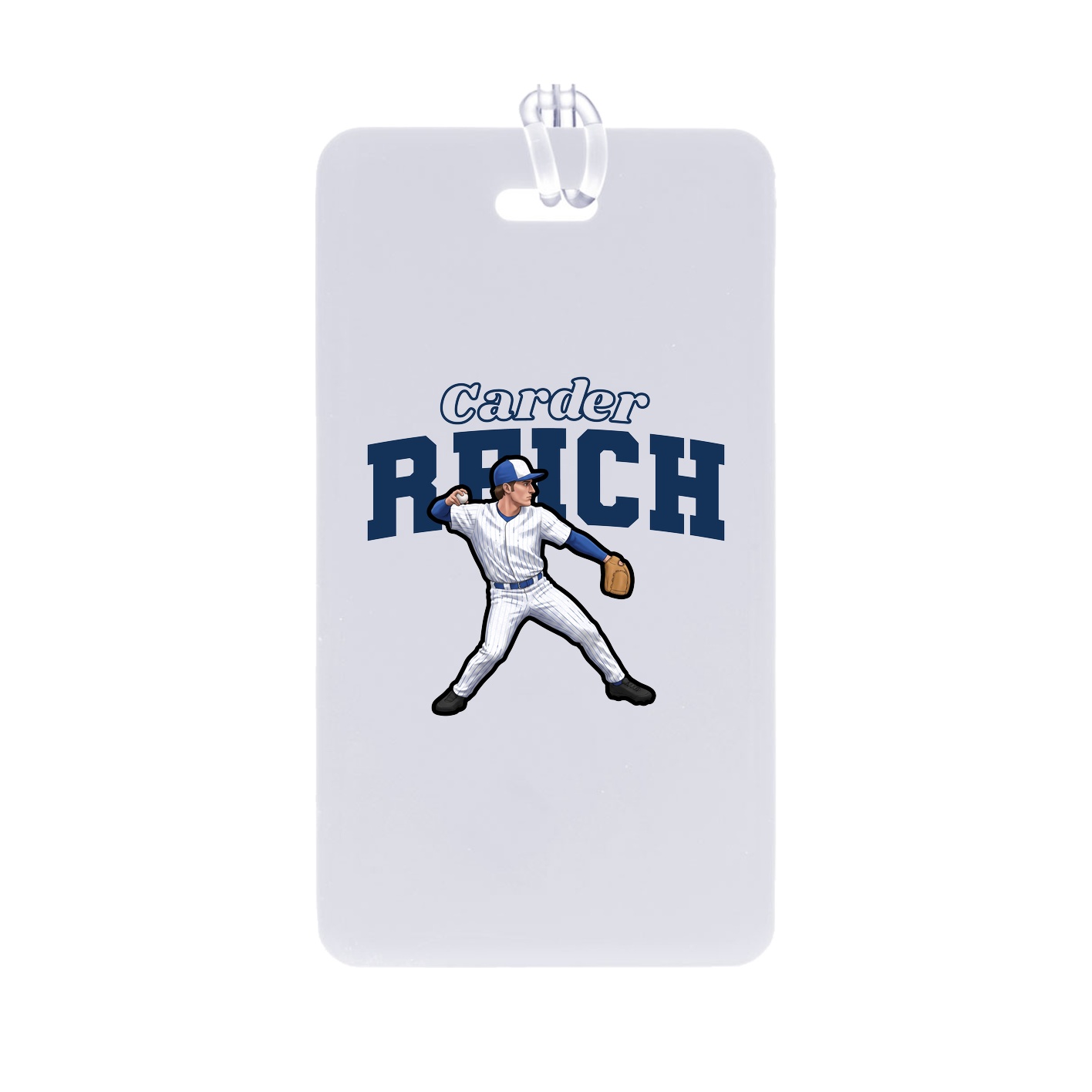 Bag Tag — Name Arch in Classic
