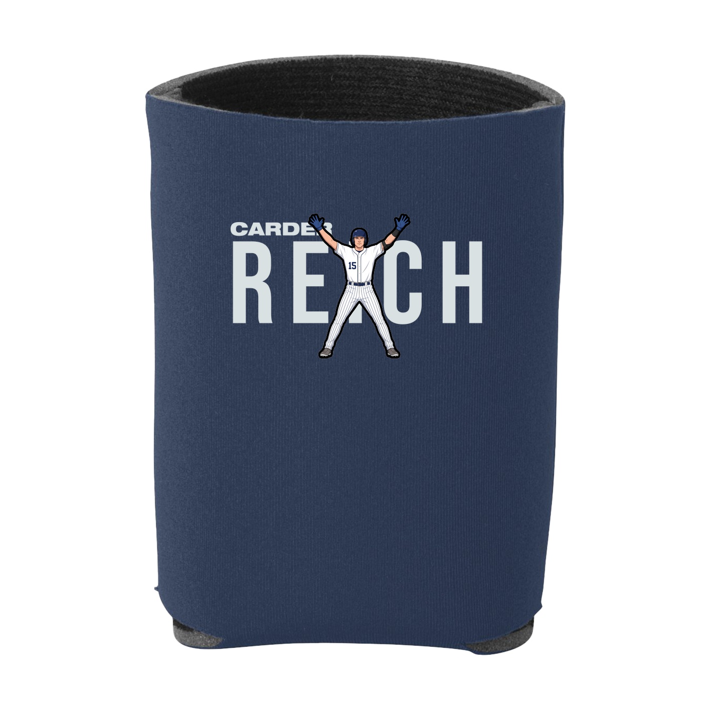 Can Holder — Player Name in Navy
