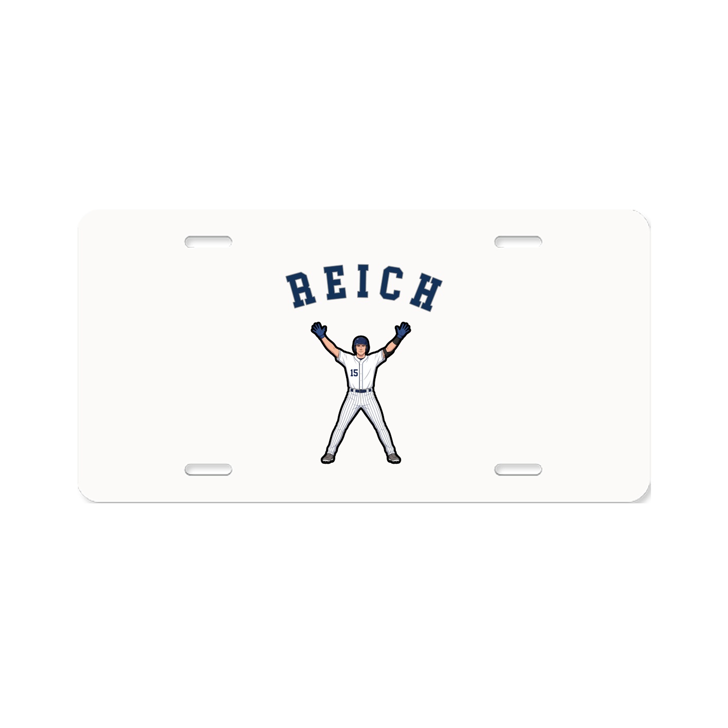 License Plate — Shirsey Arch in Classic